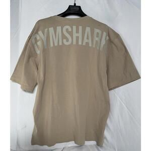 NEW GYMSHARK Power T-Shirt in Desert Beige - Size Large NWT